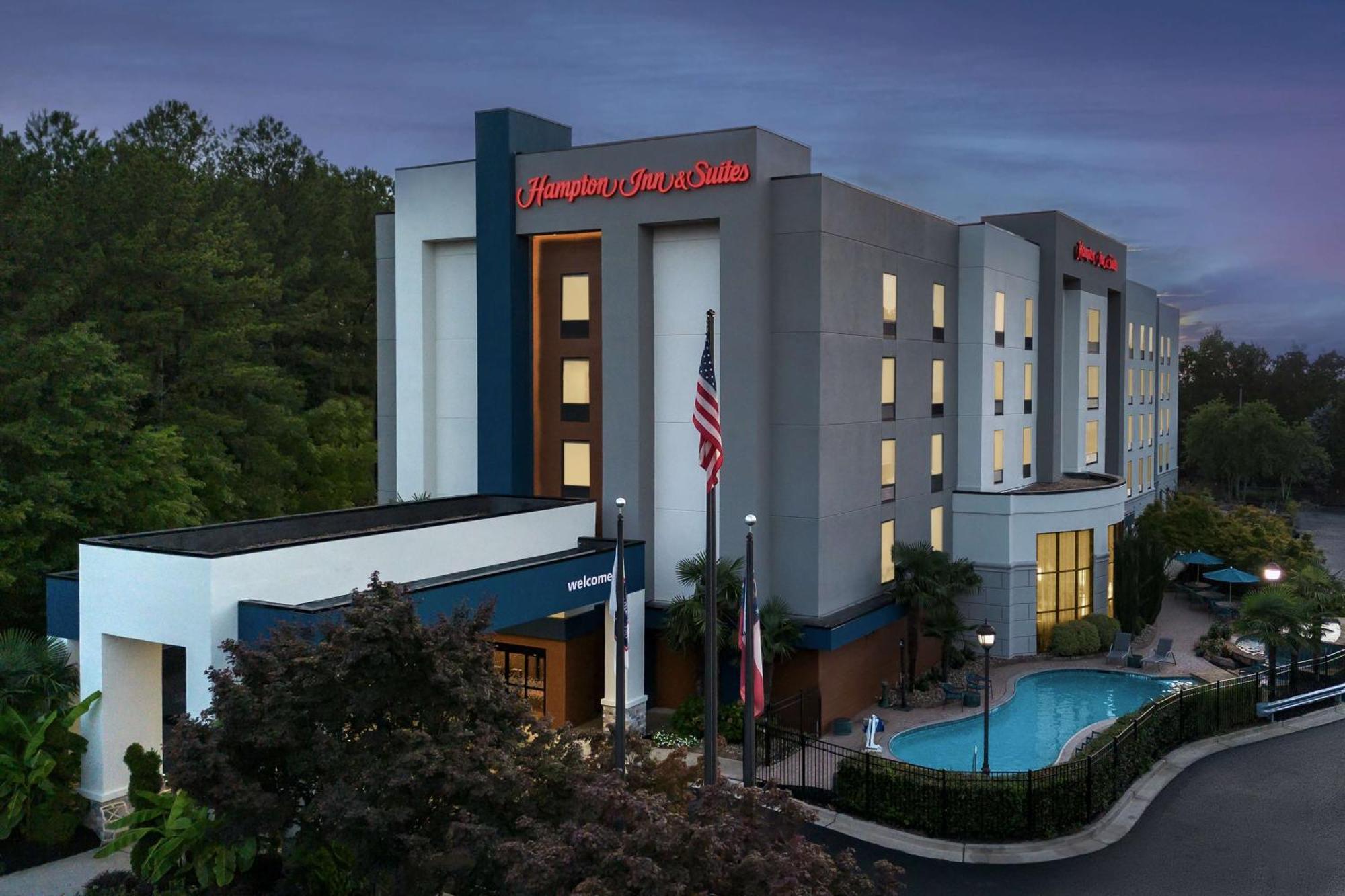 Hampton Inn & Suites Atlanta-Six Flags Лития-Спрингс Экстерьер фото
